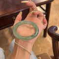 Green Floral Metal Bracelet