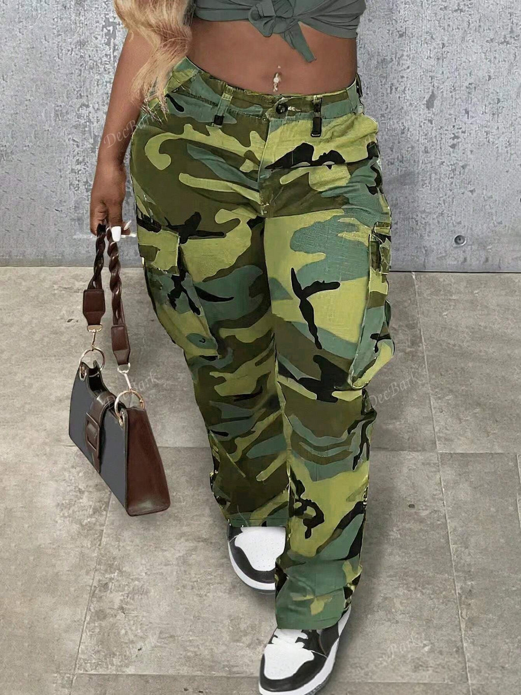 Women's Camouflage Cargo Pants