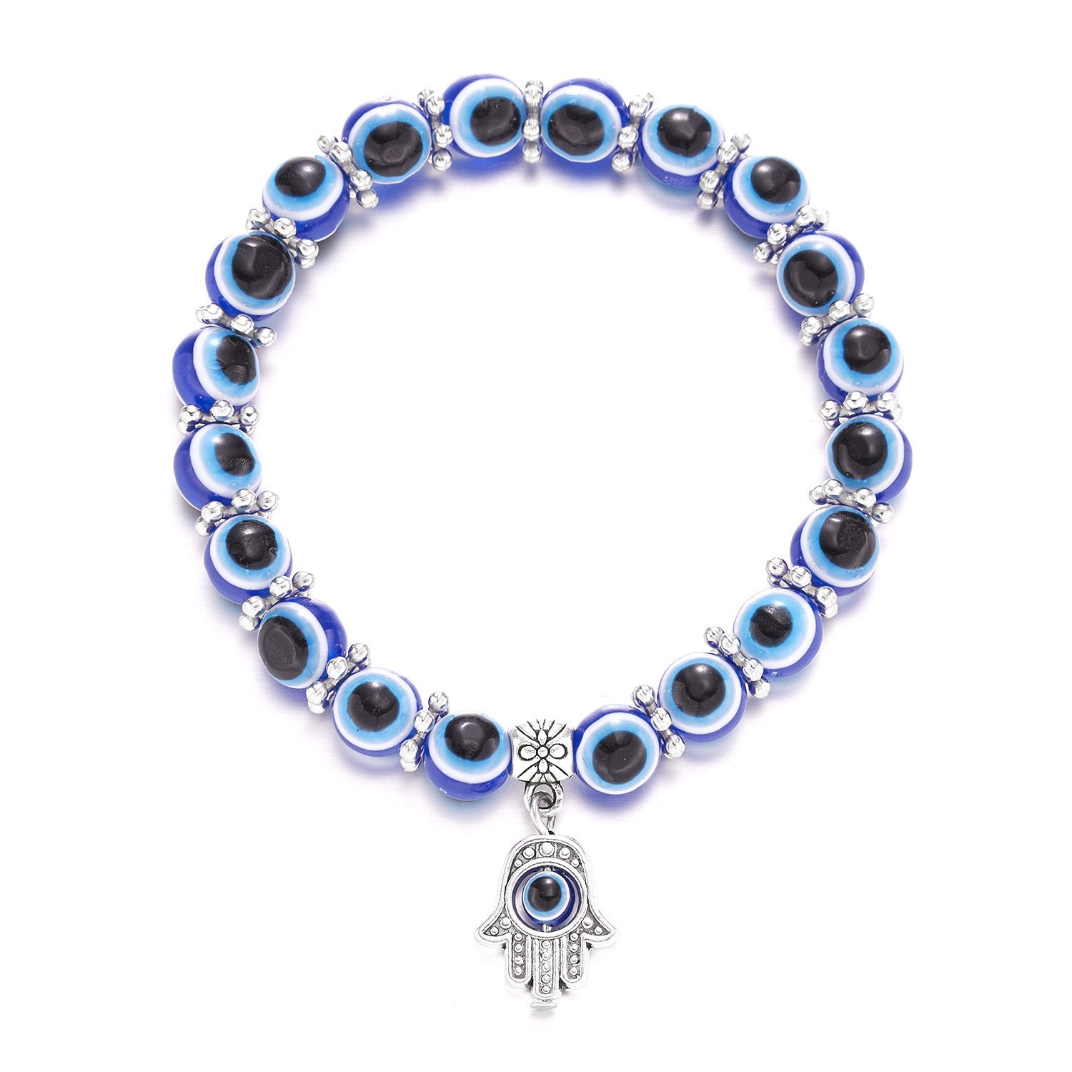 Amethyst Tiger Eye Stone Bracelet