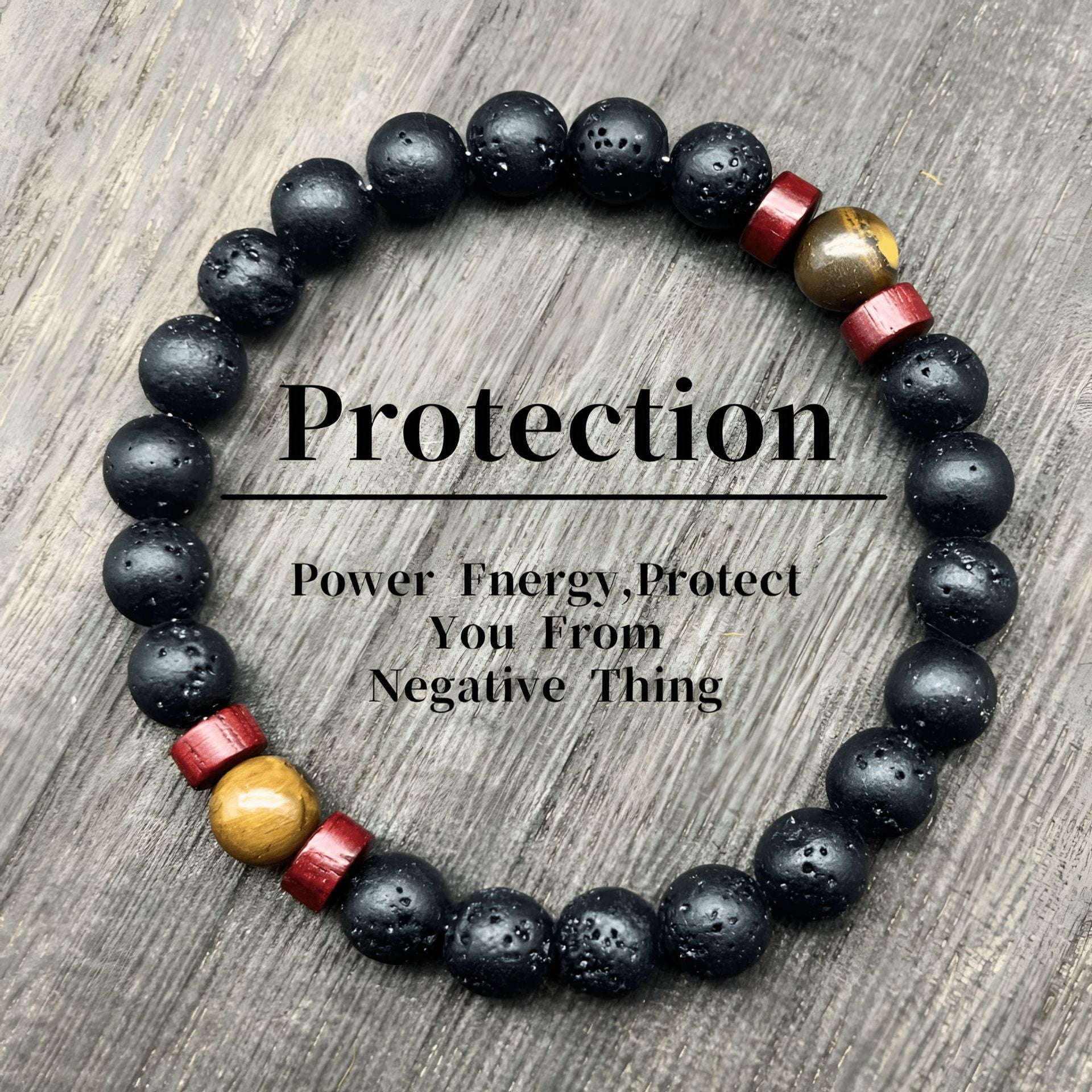 Amethyst Tiger Eye Stone Bracelet