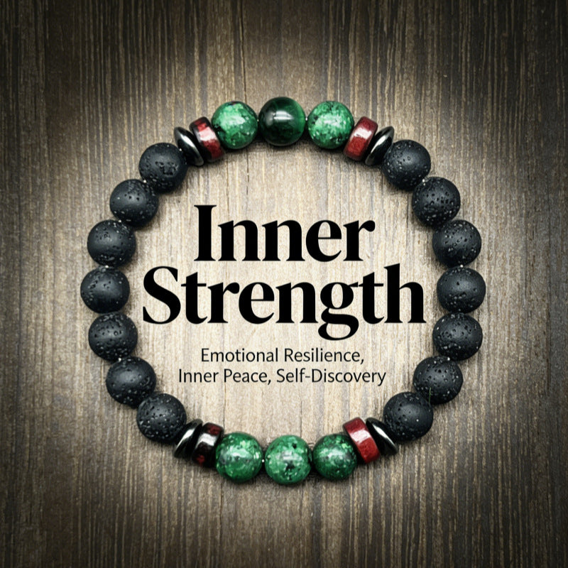 Amethyst Tiger Eye Stone Bracelet