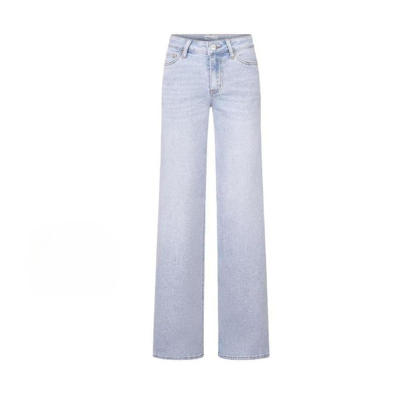 Women's straight-leg loose-fit jeans
