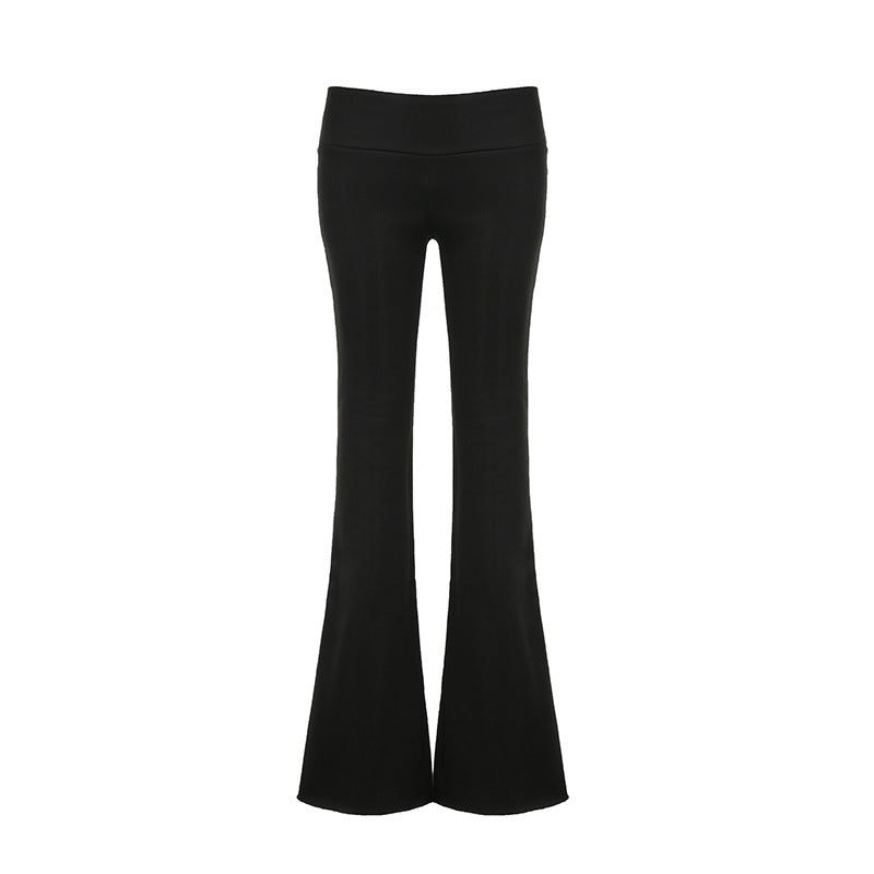 Womens Flared Casual Pants