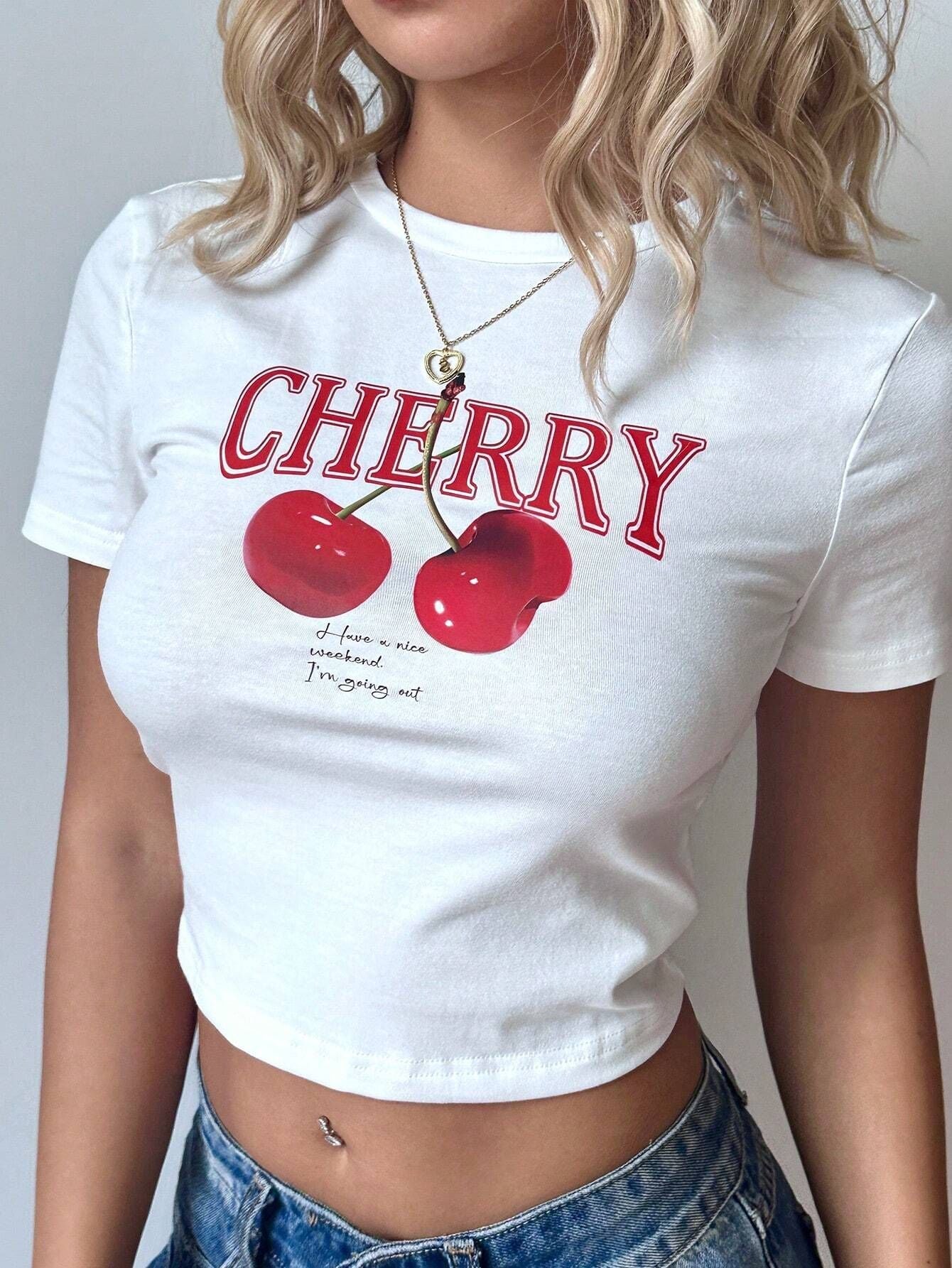 Womens "Cherry" Tshirt