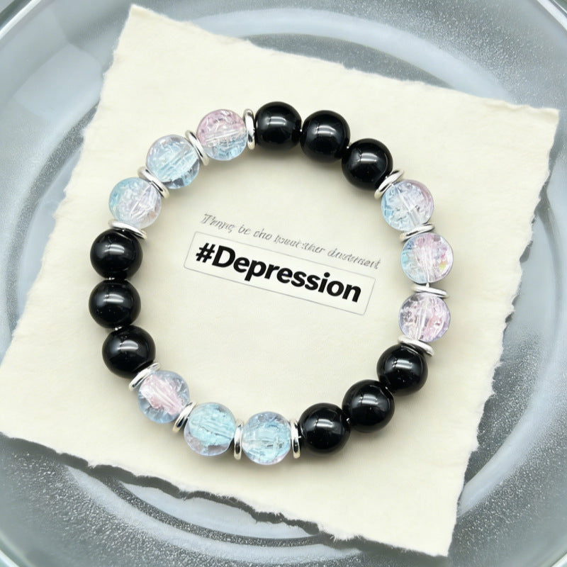 Amethyst Tiger Eye Stone Bracelet
