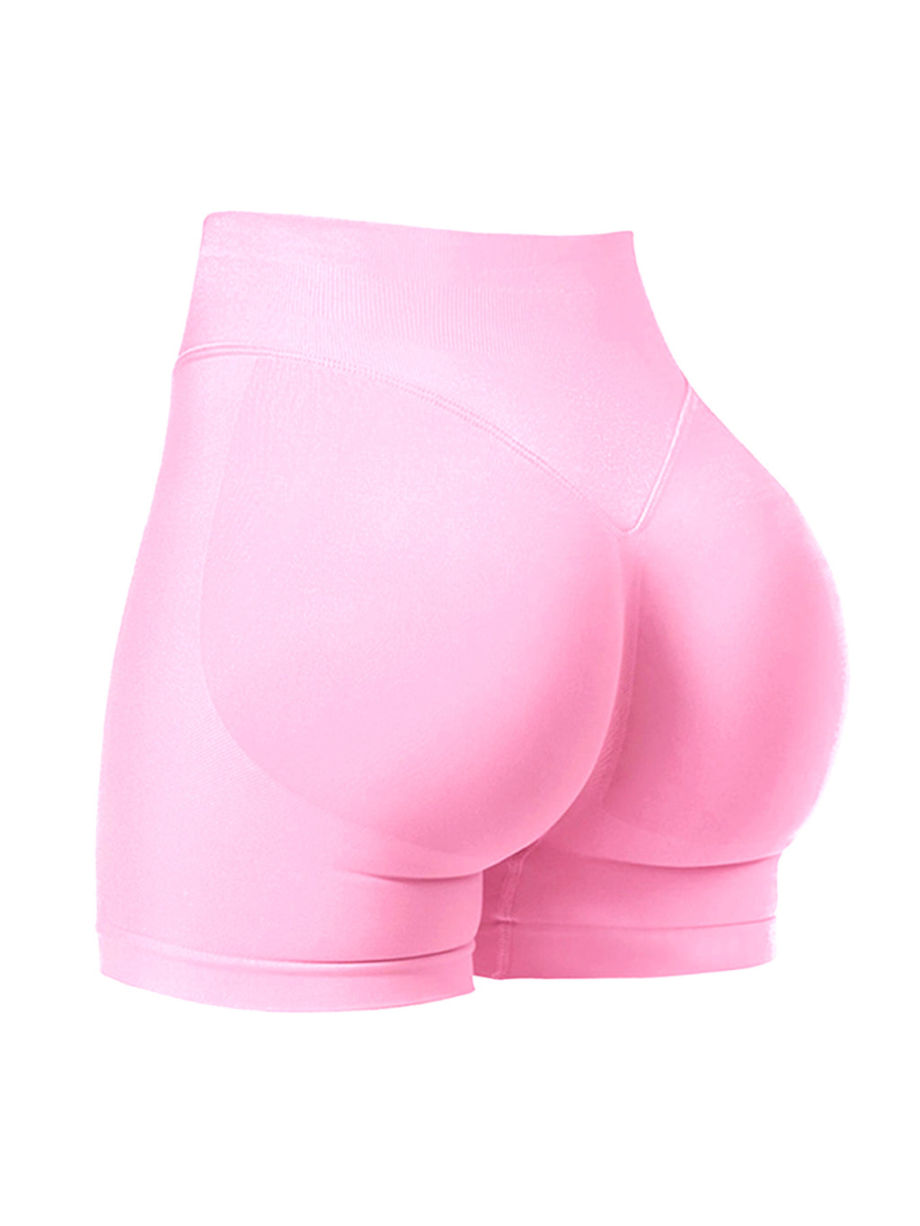 Seamless High-Waist Nylon Underwear Set