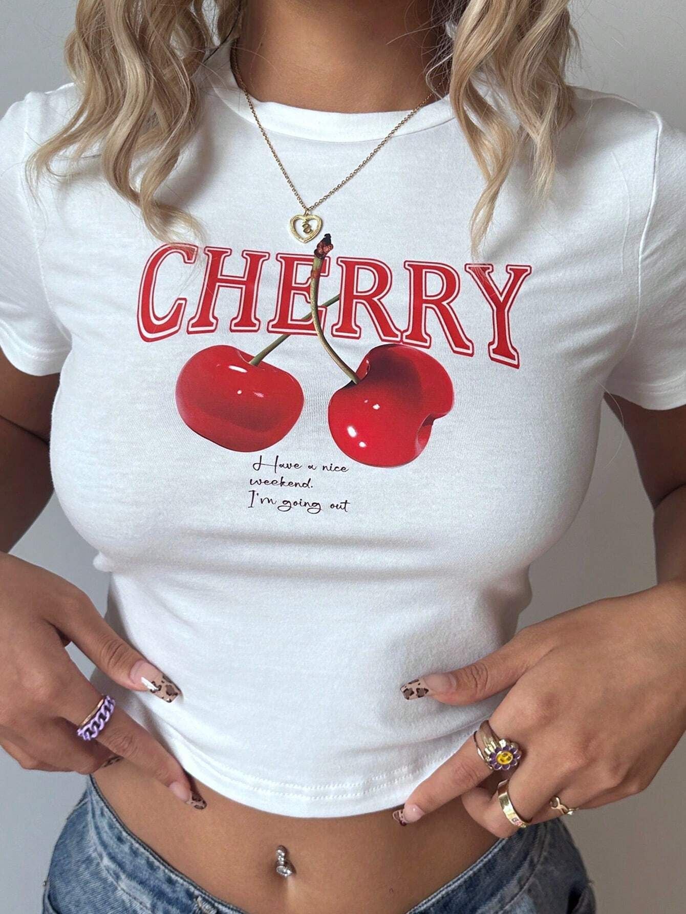 Womens "Cherry" Tshirt