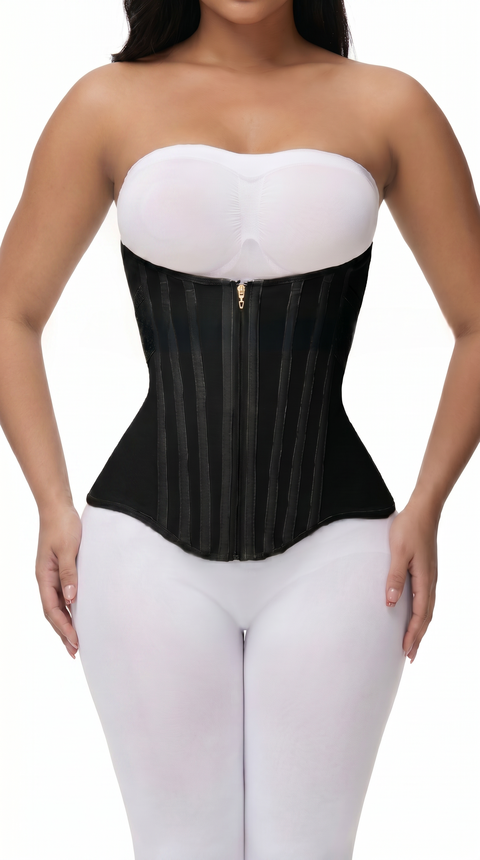 Mesh Waist Shaper with Inner Hooks