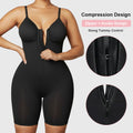 Womens High Elastic Shapewear Jumpsuit