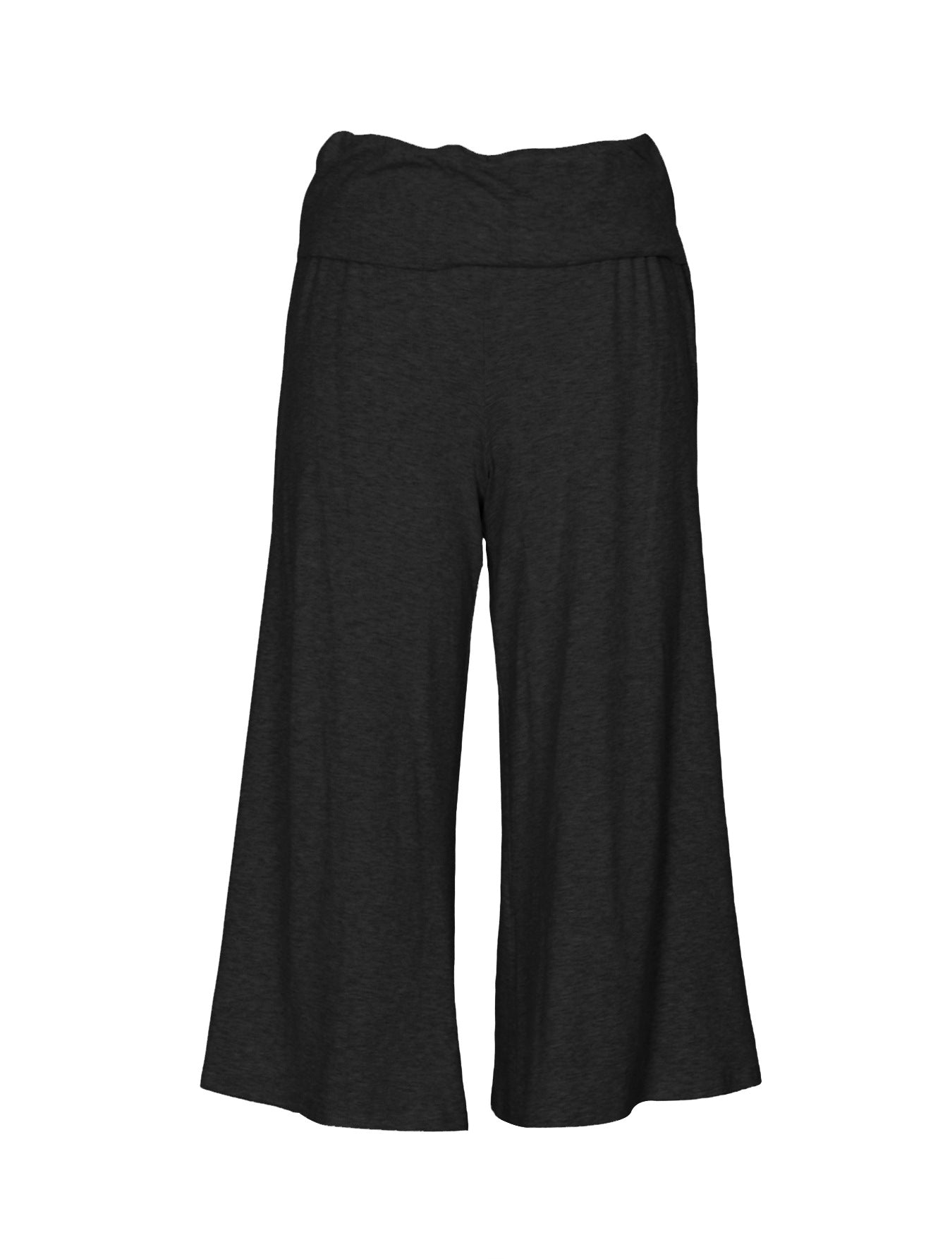 Women's Casual Wide Leg Capri Pants