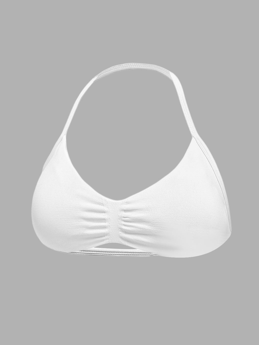 Seamless High-Waist Nylon Underwear Set